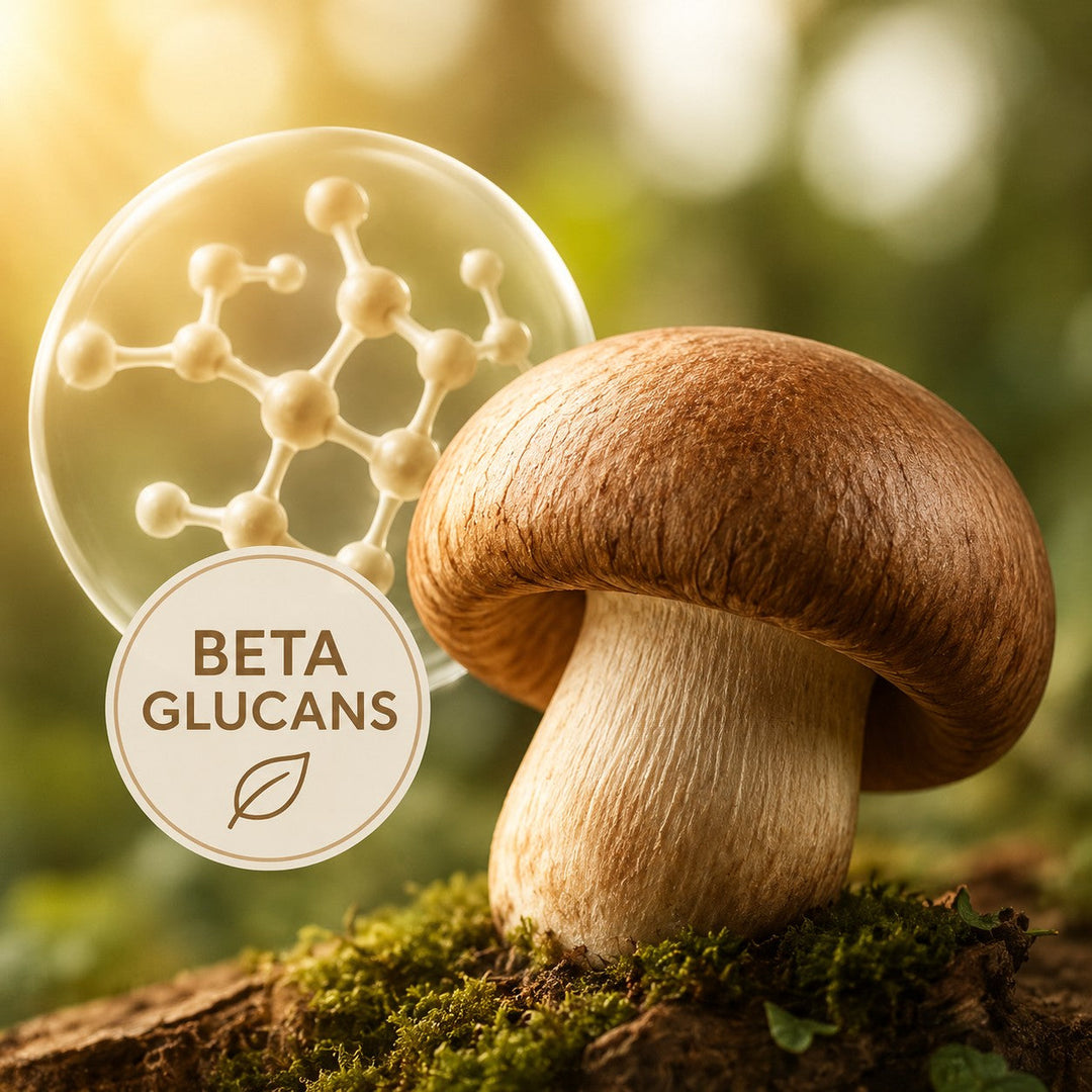 Medicinal mushroom beta-glucans supporting immune system modulation and response — Clear Wellness 360