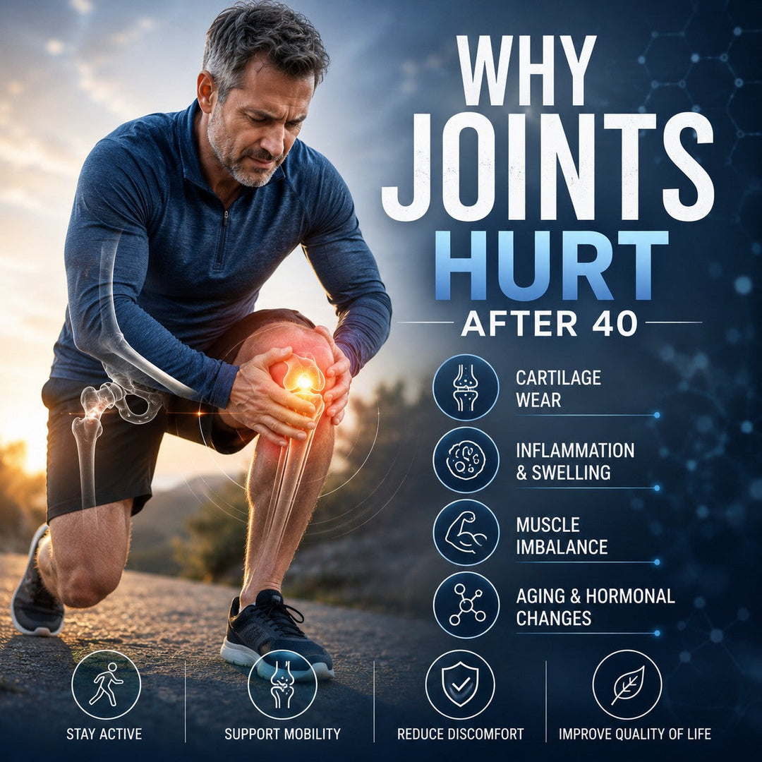 Clear Joint Support supplement bottle representing a research-backed joint pain relief formula with glucosamine, chondroitin, and turmeric