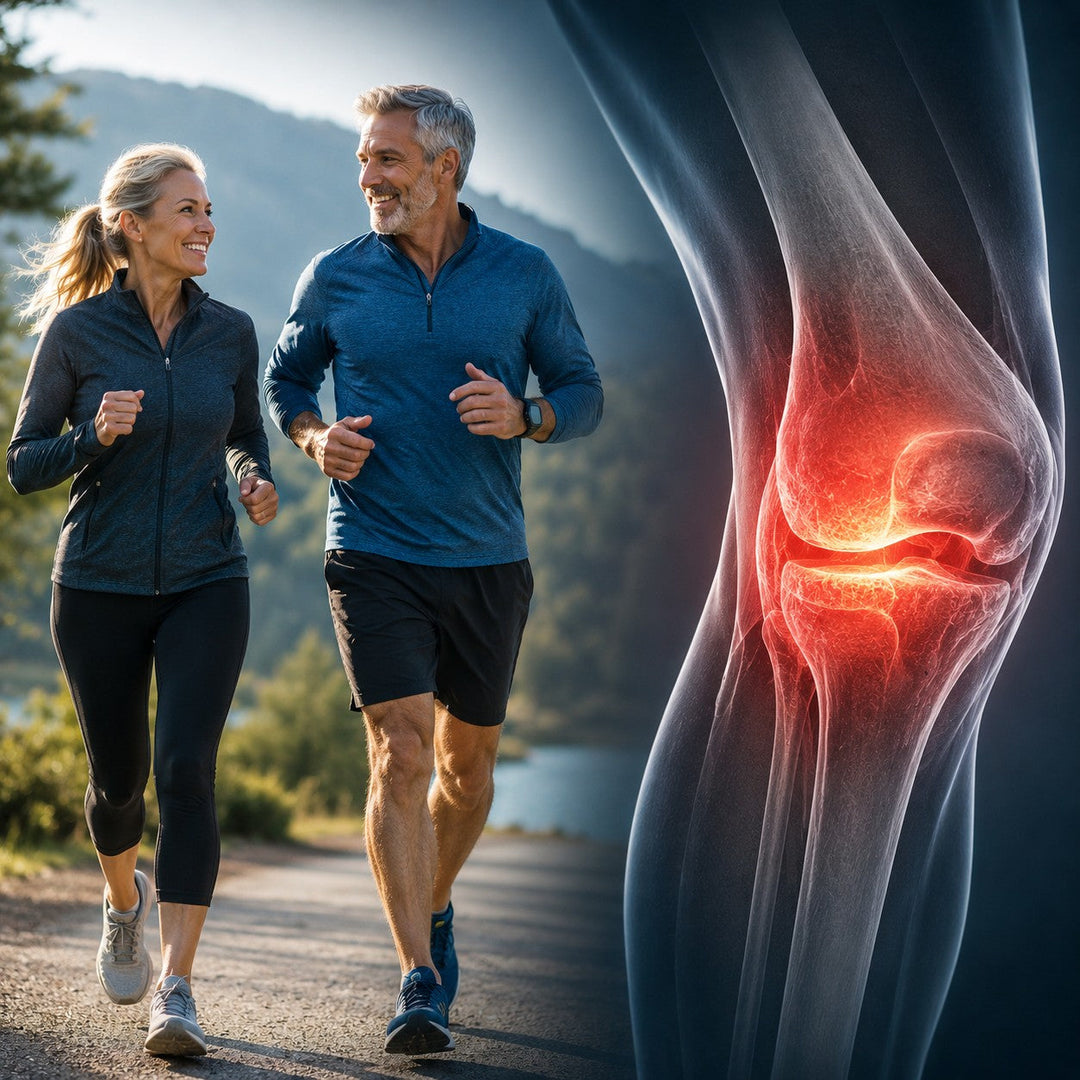Active adults staying healthy and mobile with comprehensive joint support supplements