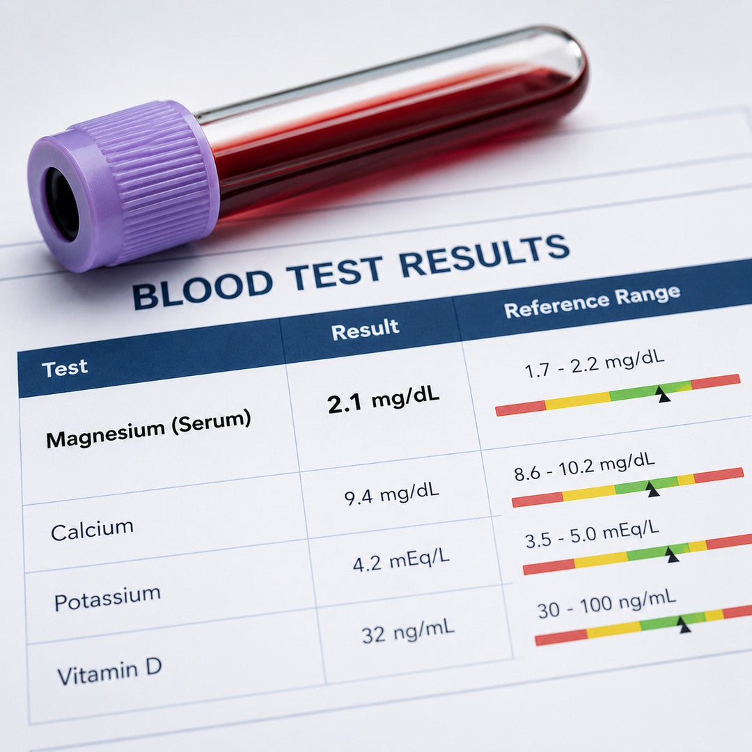 Magnesium Deficiency: Why Your Blood Test Looks Normal But You're Still Symptomatic