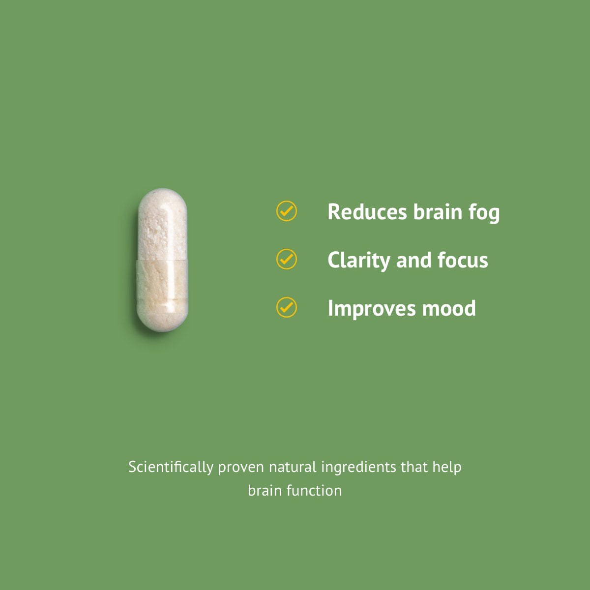 Fix brain performance issues from the gut with an optimized gut-brain axis from Clear Brain & Mood