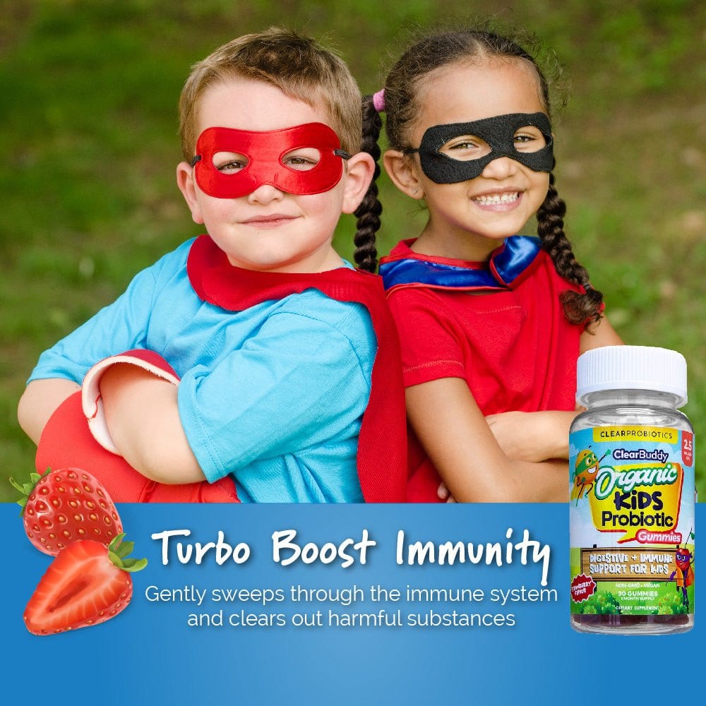 best Clear Buddy Kids Organic Probiotic Gummies supplements | Clear Probiotics
