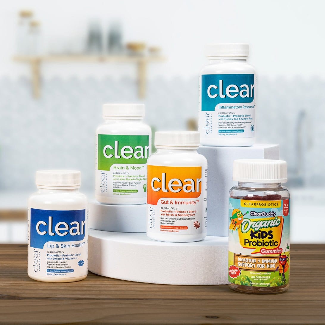 best Clear Inflammatory Response + Clear Brain & Mood Bundle Probiotics Plus | Clear Probiotics